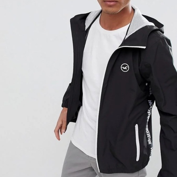Hollister Other - Hollister Black and White Windbreaker